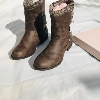 بوت چرم برند جاست فب