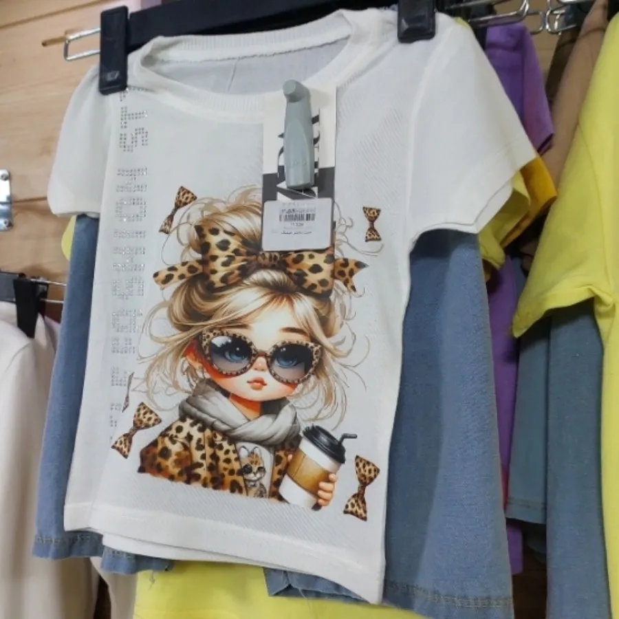 تیشرت دخترانه بچگانه