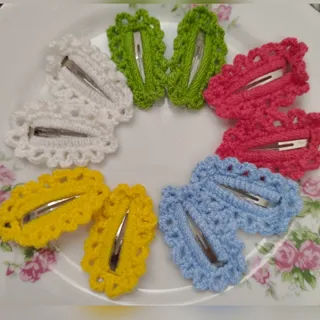 گیره مو  بافتنی