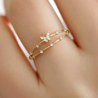 انگشتر طرح جواهر