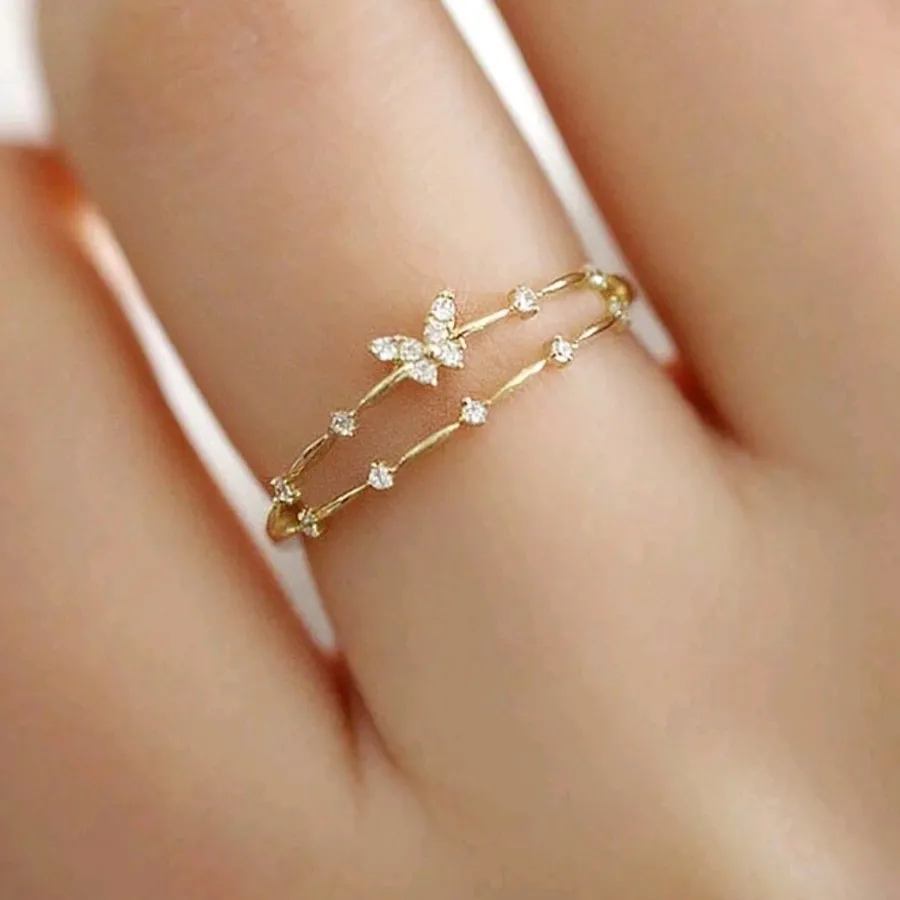 انگشتر طرح جواهر