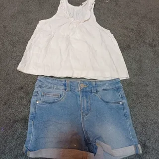 تاپ لنین وشلوار ک جین