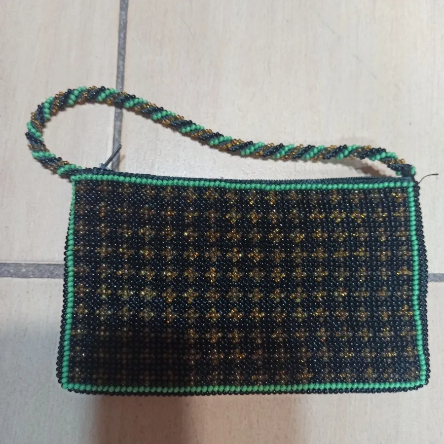 کیف منجوق دوزی آنتیک