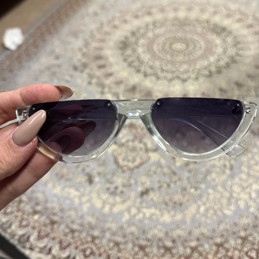 عینک دودی آبی کمرنک