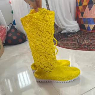 کفش قلاب بافی