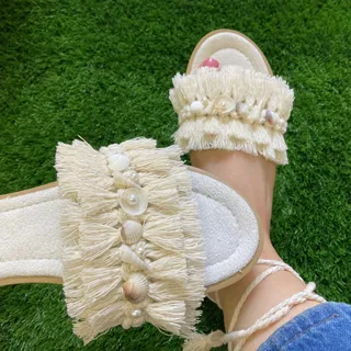 صندل مکرومه