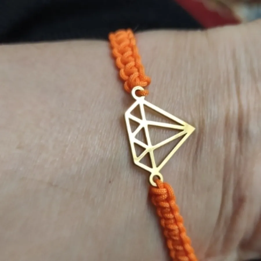 دستبندالماس،استیل،کپی طلا