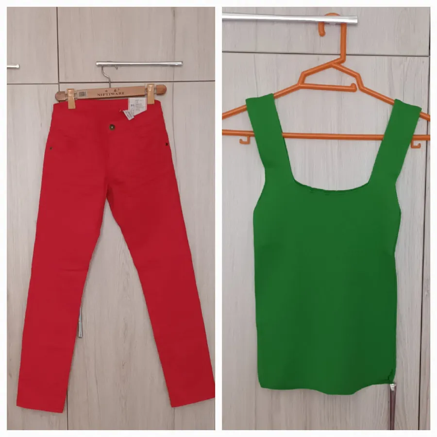 ست تاپ و شلوار جین