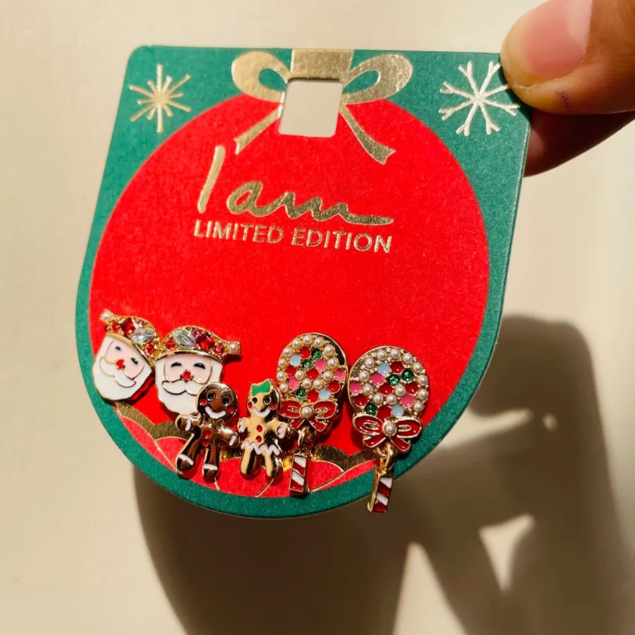 ست گوشواره برند i am اورج