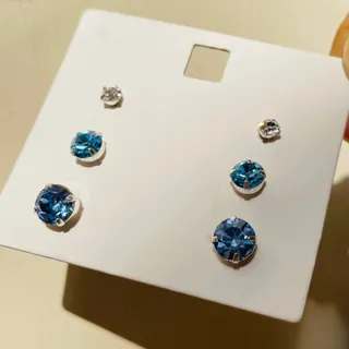 ست گوشواره نگین دار iam