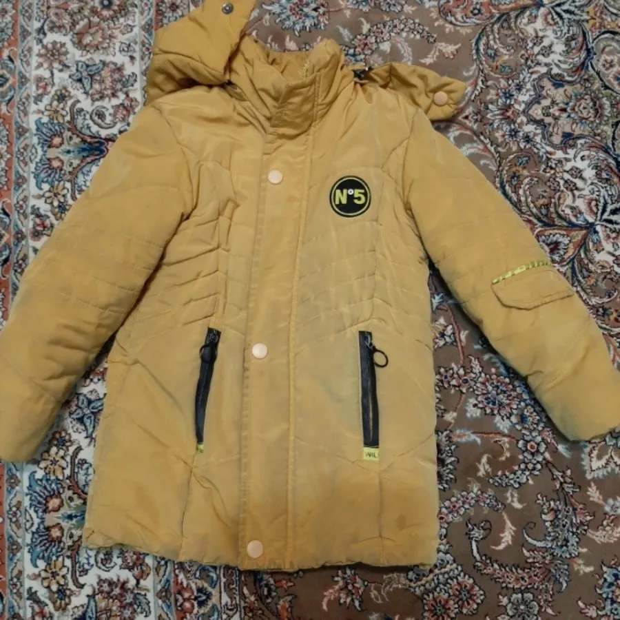 کاپشن تو خز بچگانه