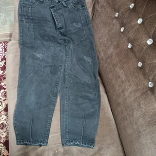 شلوار جین زغالی