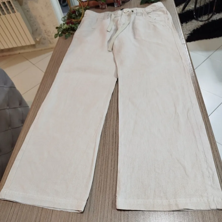 شلوار لینن