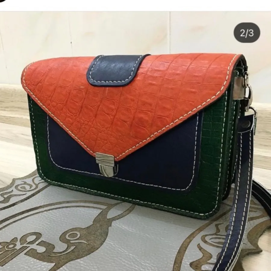 کیف چرم دست دوز