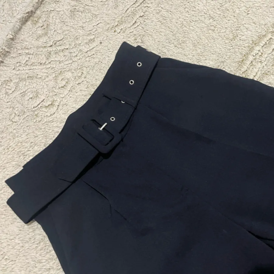 شلوار مشکی پارچه ای ترک