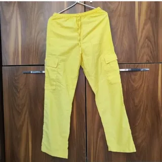 شلوار خارجی کتان نخ