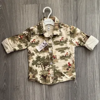 پیراهن بچگانه لینن کنفی