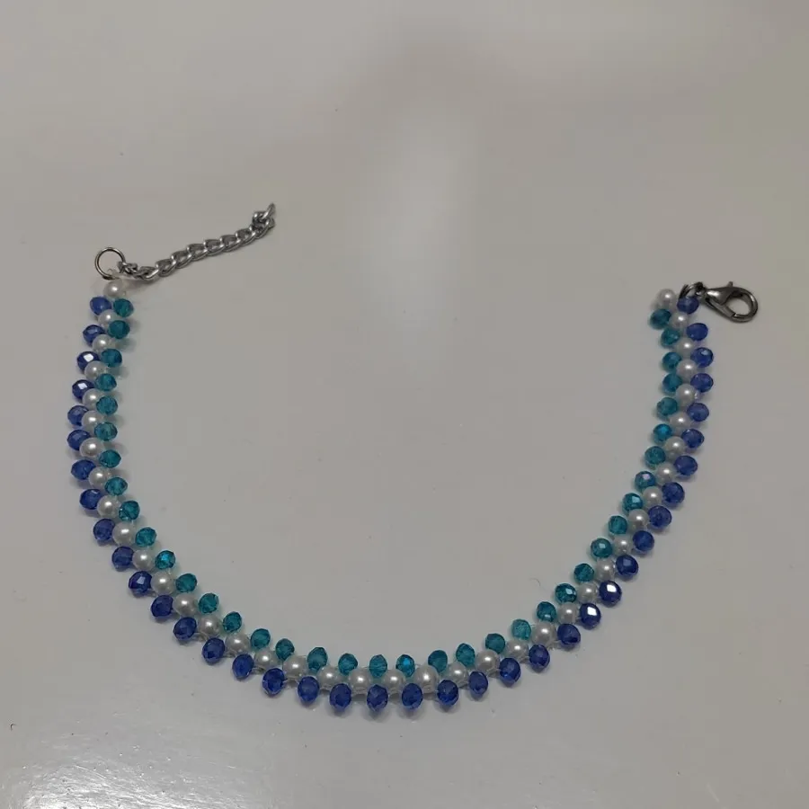 پابند کریستال و مروارید