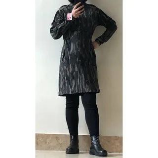 مانتو ارتشی سبز