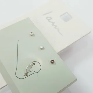 پک پیرسینگ بینی نقره 925