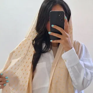 شال خال دار هندی