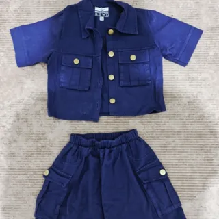 کراپ دامن جین دخترانه