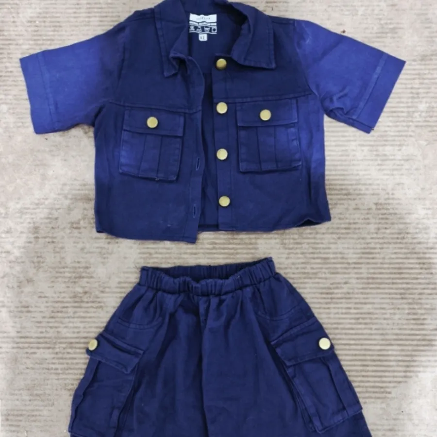 کراپ دامن جین دخترانه