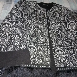 مانتو سوزن دوزی شده