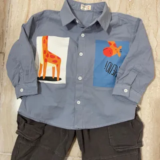 پیراهن وارداتی بچگانه