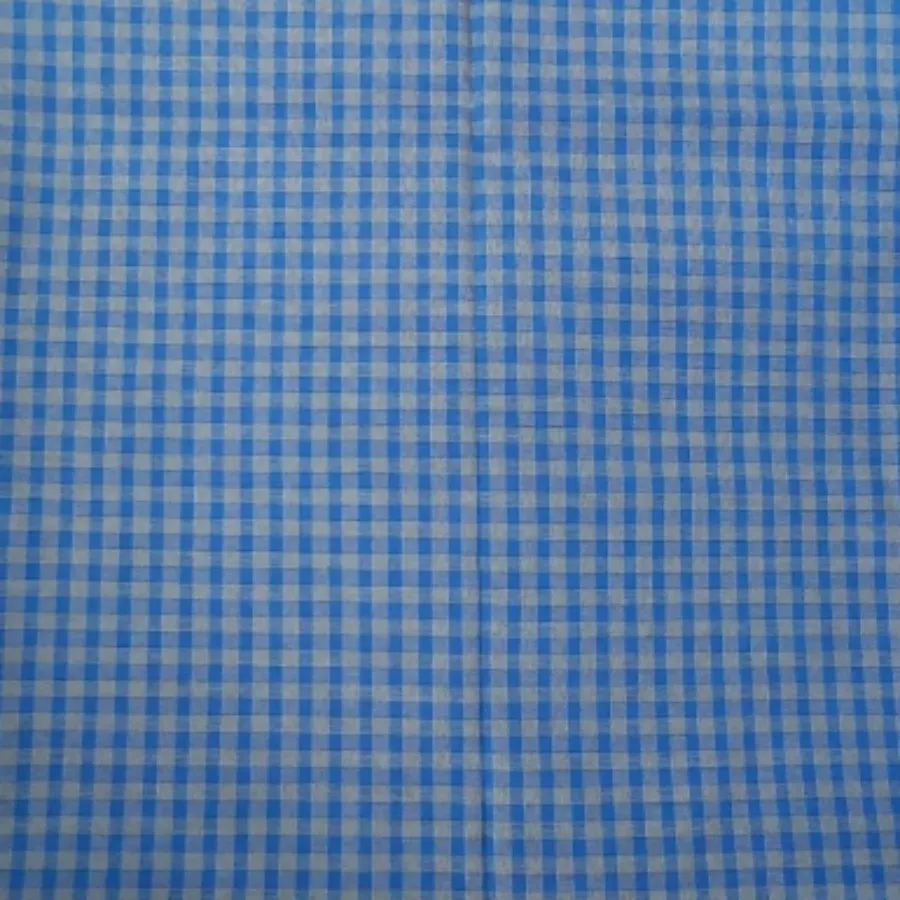 پارچه تترون چهارخانه 1