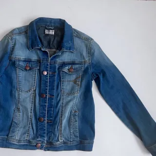 کاپشن جین mango