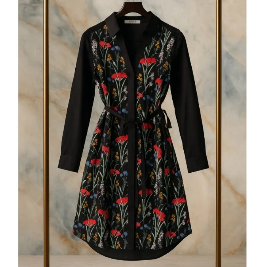 پیراهن فلورال