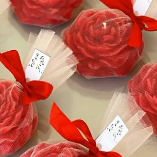 شمع گل آلاله  10عدد