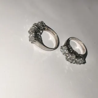 انگشتر نقره فلاور