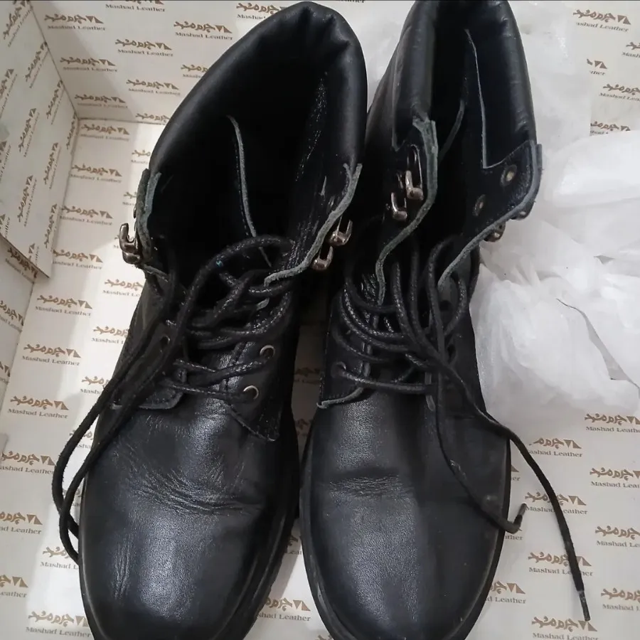 نیم بوت چرم مشهد