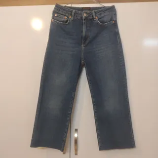 شلوار واید لگ جین وارداتی