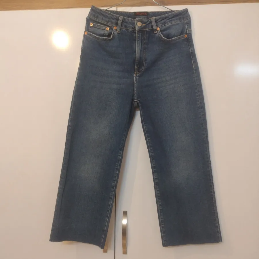 شلوار واید لگ جین وارداتی