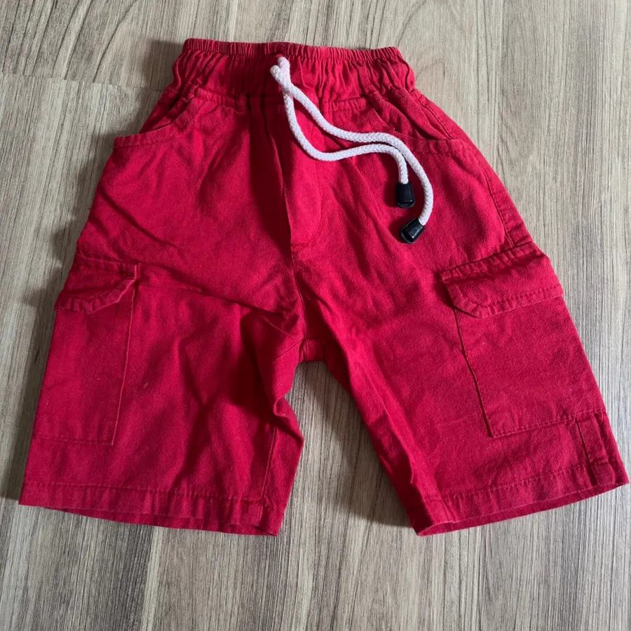 شلوارک کتان پسرانه