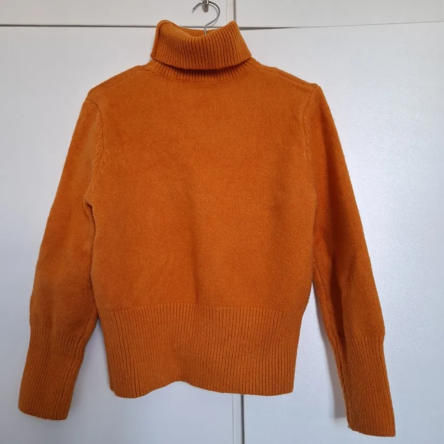 بلوز بافت ضخیم رنگ خردلی