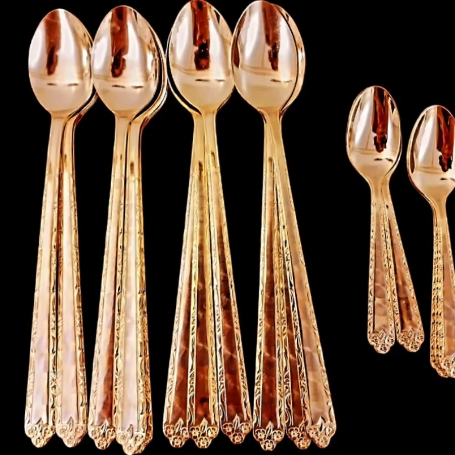 قاشق شربت خوری گلد