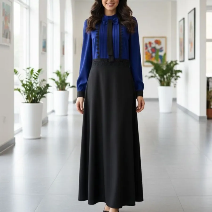 پیراهن مانتویی