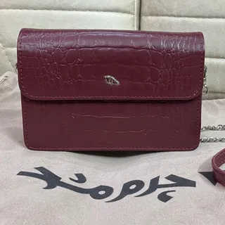کیف چرم مشهد زرشکی