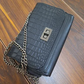 کیف چرم پوست ماری