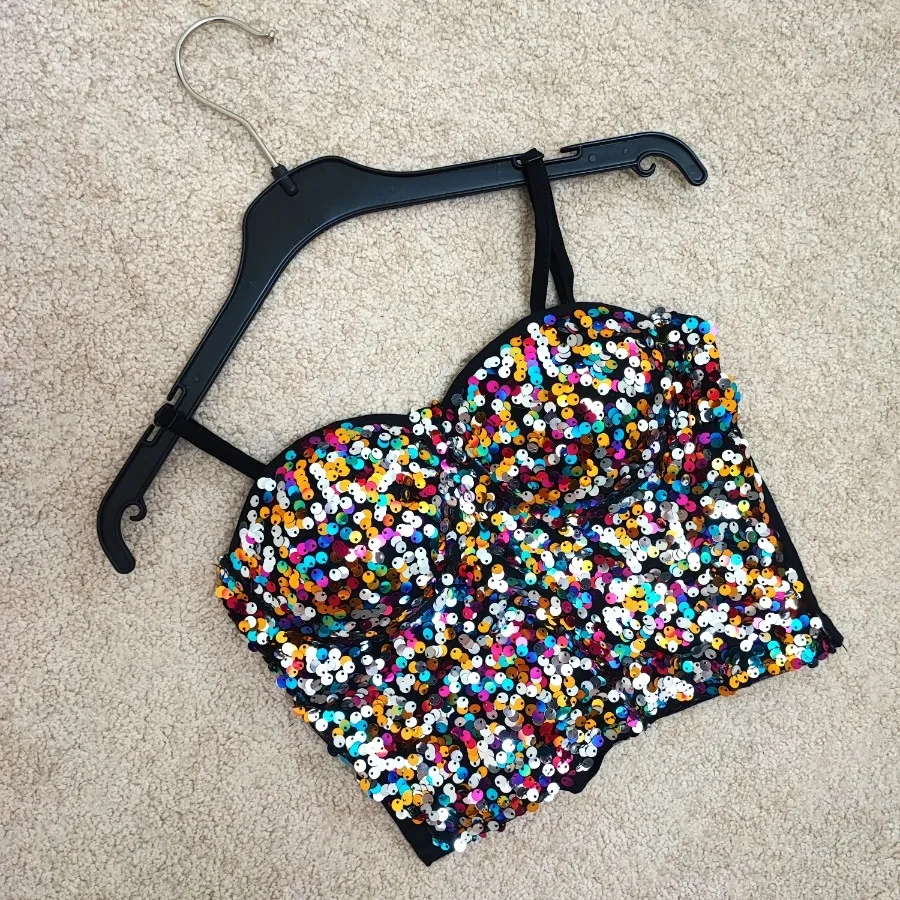 نیم تنه مجلسی کراپ تاپ