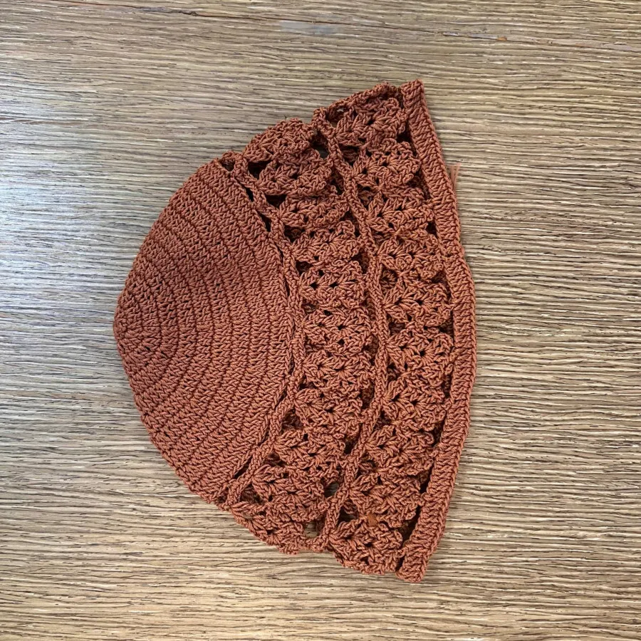 کلاه قلاب بافی بهاری