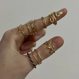 پک انگشتر مجموعه 9 تایی