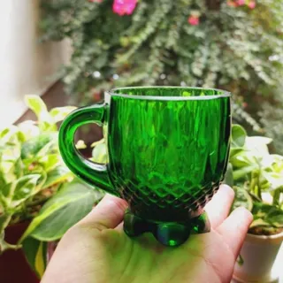 6عدد فنجون سبز