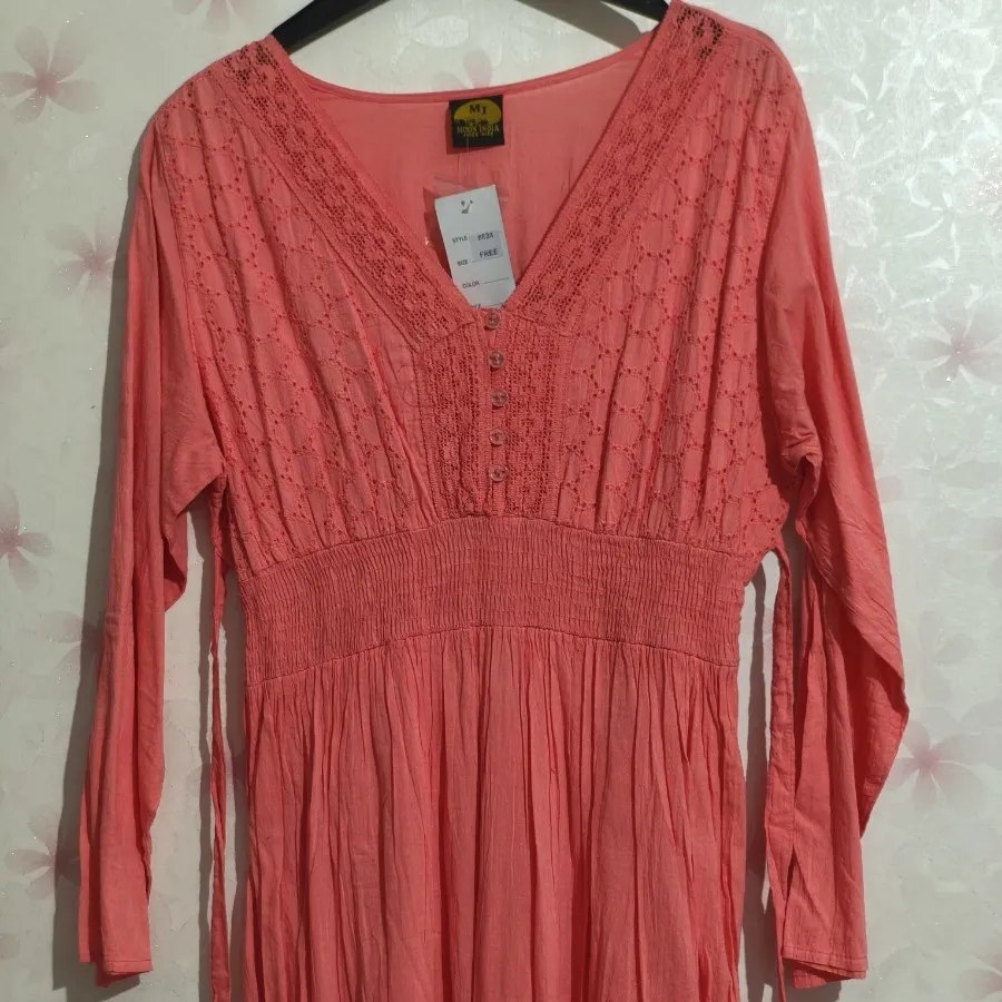 پیراهن نخی خانه دوری