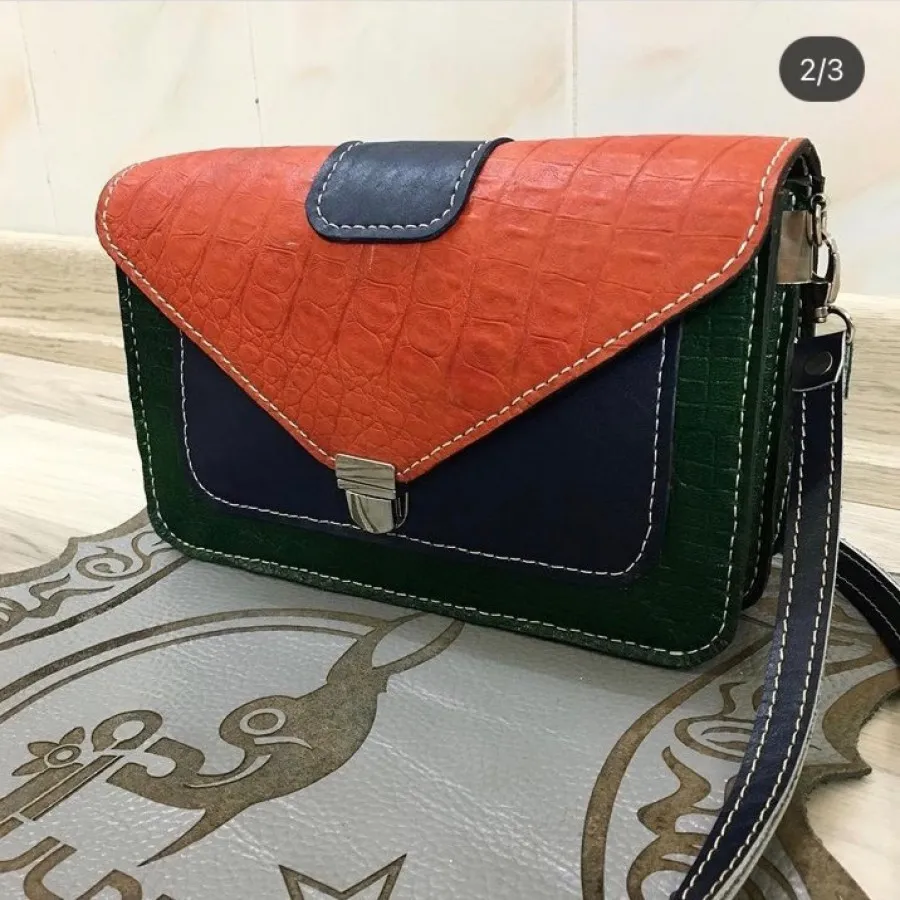 کیف چرم دست دوز