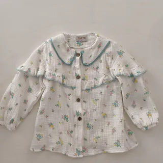 شومیز دخترانه موسلین